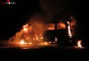 Deutschland: Mercedes Vito in Lamsheim ausgebrannt