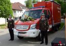 Stmk: Feuerwehr Lannach segnet neuen Lkw-Transporter
