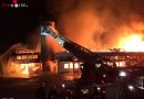 Schweiz: Tischlerei-Großbrand in Schwarzenburg