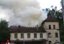 Schweiz: Hoher Schaden bei Brand in Wohn- und Gewerbehaus in Laufen