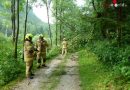 Oö: Einsatz der Feuerwehr Lauffen nach Gewitter