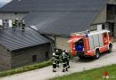 Oö: Kleinerer Dachstuhlbrand in Wohnhaus in Laussa