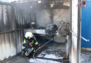 Nö: Brand einer Absauganlage in Industriebetrieb → 16 Brandmelder ausgelöst