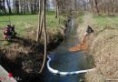 Nö: Gewässerverunreinigung in Laxenburg – Aufbau von Ölsperren an sechs Stellen erforderlich