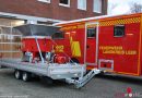 Deutschland: Gerätewagen-Messtechnik, Einsatzboot und neuer Anhänger für Feuerwehr Leer