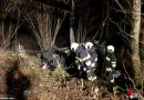 Stmk: Baumgruppe verhindert Unfallautoabsturz am Wildonerberg bei Leibnitz