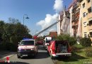 Stmk: Feuerwehr holt Arbeiter nach Bandscheibenvorfall aus 12 m Höhe zu Boden