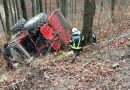 Oö: Traktorbergung im Waldgebiet von Leonstein