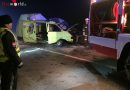 Oö: Überschlag mit Vw Bus in Leonstein