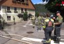 Stmk: Weiter Unwetter-Aufräumen im Bezirk Liezen am 7. August 2017