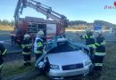 Stmk: Autobergung nach Unfall auf der A2 bei Ligist