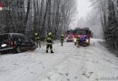 Stmk: Wintereinbruch in Ligist → Gefahr durch Kleinbus bei Bergung