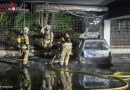 Oö: Brand eines Pkw in Tiefgarage in Linz