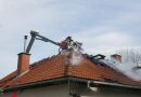 Bgld: Brennendes Wohnhaus in Litzelsdorf → drei Feuerwehren im Einsatz