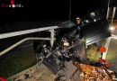 Stmk: Auto auf L 444 in Loipersdorf gegen Brückengeländer geprallt → Lenkerin getötet