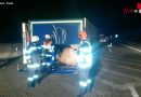 Stmk: Mehrstündiger Feuerwehreinsatz nach Lkw-Unfall auf der A2 bei Gleisdorf