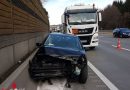 Stmk: Ein Person bei Kollision zwischen Tankwagen und zwei Pkw auf der A2 verletzt