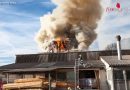 Vbg: Offener Silobrand nach Staubexplosion in Ludesch