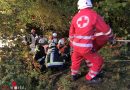 Oö: Auto landet in Maria Neustift im Bach → Lenker schwer verletzt