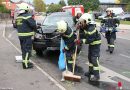 Nö: Autobergung nach Verkehrsunfall in Maria Enzersdorf