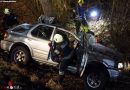 Oö: Tödlicher Pkw-Anprall an Baum in Moosbach