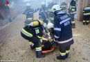 Stmk: Abschnittsübung “Der wilde Berg” mit sieben Feuerwehren, Bergrettung, Hundebrigade und Polizei