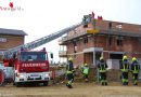 Oö: Verletzter Arbeiter in Meggenhofen von Rohbau gerettet