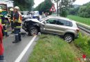 Nö: Verkehrsunfall mit eingeklemmter Person in Meidling im Tal
