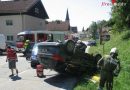 Oö:  Verkehrsunfall mit Menschenrettung in Mauerkirchen