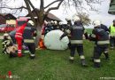 Oö: Spannender Stationsbetrieb bei der Herbstübung der FF Mauerkirchen