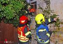 Nö: Zimmerbrand mit Menschenrettung in Mödling