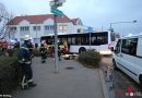 Nö: Verkehrsunfall mit Autobus und Personen in Mödling