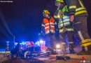 Oö: Großes Glück für jungen Feuerwehrmann bei Unfall auf B 129 in Alkoven (+Video)