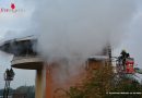 Deutschland: Schwieriger Brand mit starker Rauchentwicklung in Stellwerk in Mühlheim an der Ruhr