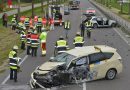 Bayern: Fünf Verletzte nach Unfall mit Taxi und Pkw in München