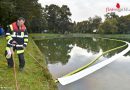 Bayern: Öleinsatz am Nymphenburger Kanal in München