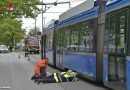 Bayern: Feuerwehr München gleist Straßenbahn wieder ein