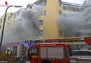 Bayern: Straßenzug bei Wohnungsbrand in München in Rauch gehüllt