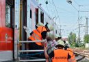Bayern: Gerissene Oberleitung auf S-Bahn-Waggon in München