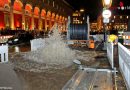 Bayern: Wasserfontäne vor dem Nationaltheater in München