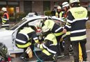 München: Vier Verletzte bei Pkw-Kollision in München