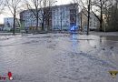 Bayern: Großflächiger Wasseraustritt aus 400 mm Leitung in München
