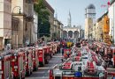 Bayern: Dieser Weltrekord gehört München → Parade mit über 430 Einsatzfahrzeugen