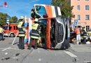 Bayern: Rettungswagen kollidiert mit Pkw → sechs Verletzte in München