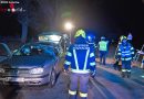 Oö: Pkw-Verkehrsunfall in Münzkirchen