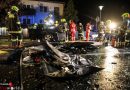 Oö: Schwierige Rettung eines Eingeklemmten nach Frontalkollision in Neuhofen an der Krems