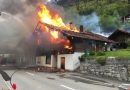 Schweiz: Wohnhaus in Flammen → Bevölkerung bei Löscharbeiten zum Wassersparen aufgerufen
