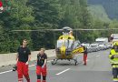 Stmk: Pkw-Verkehrsunfall mit schwerstverletzter Person auf der S6 in Oberaich