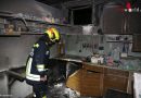 Oö: Kellerbrand in Schwanenstadt mit Feuerlöscher und Eimern in bekämpft