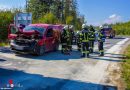 Oö: Aufräumarbeiten nach Auffahrunfall in Ohlsdorf